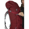 Osprey Ariel 55 Trekkingrucksack für Frauen Claret Red - WM/L