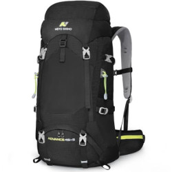 N NEVO RHINO Innenrahmen Wanderrucksack 50/60/65/70/80L, Bergsteigen, Camping, Tagesrucksack, wasserdichter Regenschutz