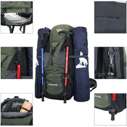 Wanderrucksack, 50 l, leicht, für Camping