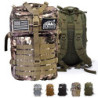Bug Out Bag Rucksack, 50 l, taktischer Rucksack, ideal für Survival-Essentials  hellbraun 