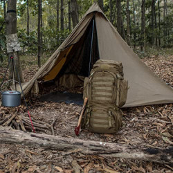 Mardingtop 60 Liter Taktischer Rucksack mit Regenhülle Großer Trekkingrucksäcke Erweiterbar Outdoor Rucksack Wanderrucksäcke 