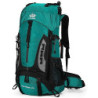 Esup 60L Wandern Rucksack Männer Camping Rucksack mit regen abdeckung Leichte Backpacking Rucksack Reise Rucksack, Seeblau, 6