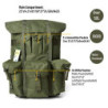 MT Akmax.cn Militärischer Alice Rucksack, 60 Liter Alice Pack, Army Survival Combat Backpack Wasserdichter Tactical Rucksack 