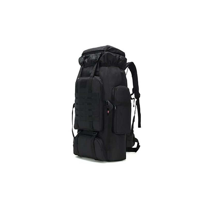 WintMing 70L Großer Camping Wandern Rucksack Taktischer Militär Molle Rucksack für Trekking Reisen Oxford Wasserdicht Bergste