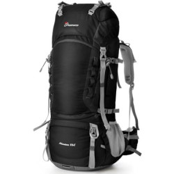 MOUNTAINTOP Trekkingrucksack 80L Wanderrucksack Herren Damen Reiserucksack Großer Rucksack mit Regenschutz für Outdoor Reisen