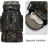 Wanderrucksäcke 80L Rucksack Reiserucksack Trekkingrucksäcke Multifunktionale Tagesrucksack Herren Damen Outdoorrucksack Dayp
