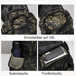 Wanderrucksäcke 80L Rucksack Reiserucksack Trekkingrucksäcke Multifunktionale Tagesrucksack Herren Damen Outdoorrucksack Dayp