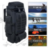 Ogetok 80L Camping-Wanderrucksack, 80 Liter Großer Survival-Jagdrucksack Herren, wasserdichter taktischer Rucksack für Herren