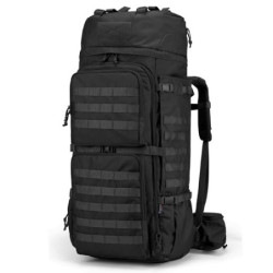 Mardingtop 75L Taktischer Rucksack Trekkingrucksack mit Regenhülle，MOLLE-system Wanderrucksack Großen Kapazität Backpack Outd