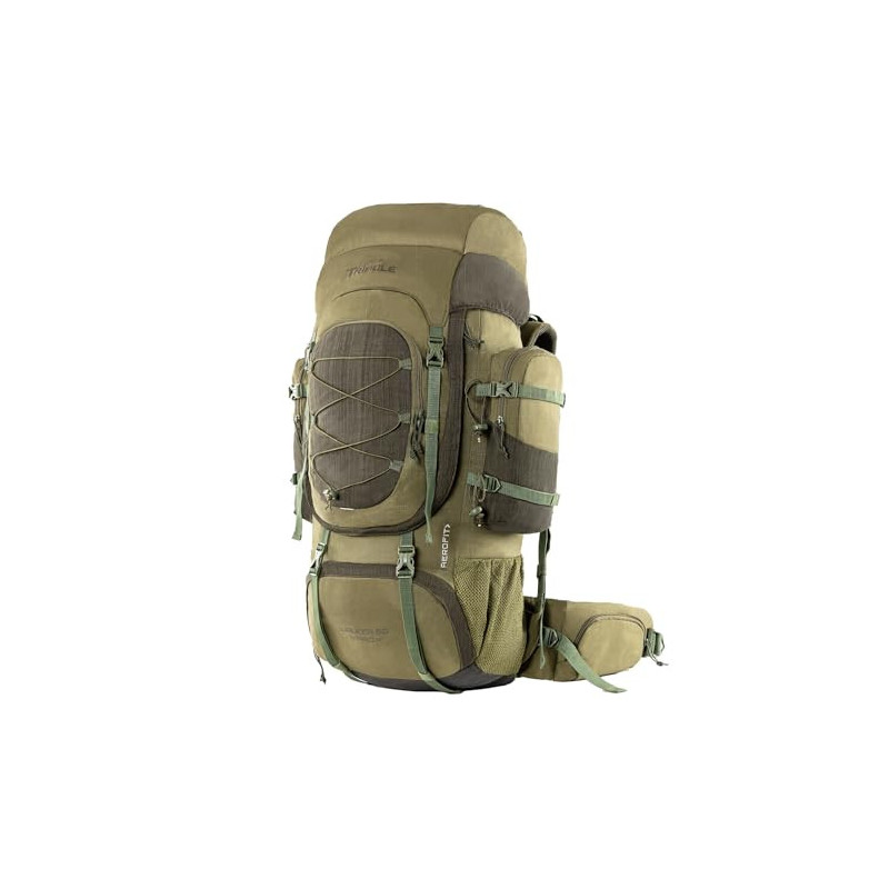 Tripole Walker Pro Rucksack mit internem Rahmen, für Reisen und Trekking, Frontöffnung, Laptop-Hülle, wasserabweisend, Regens Tripole Walker Pro Rucksack mit internem Rahmen, für Reisen und Trekking, Frontöffnung, Laptop-Hülle, wasserabweisend, Regens
