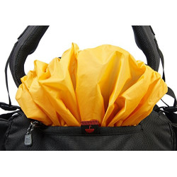 Amazon Basics - Wanderrucksack mit Innengestell und Regenschutz, 75I, Schwarz