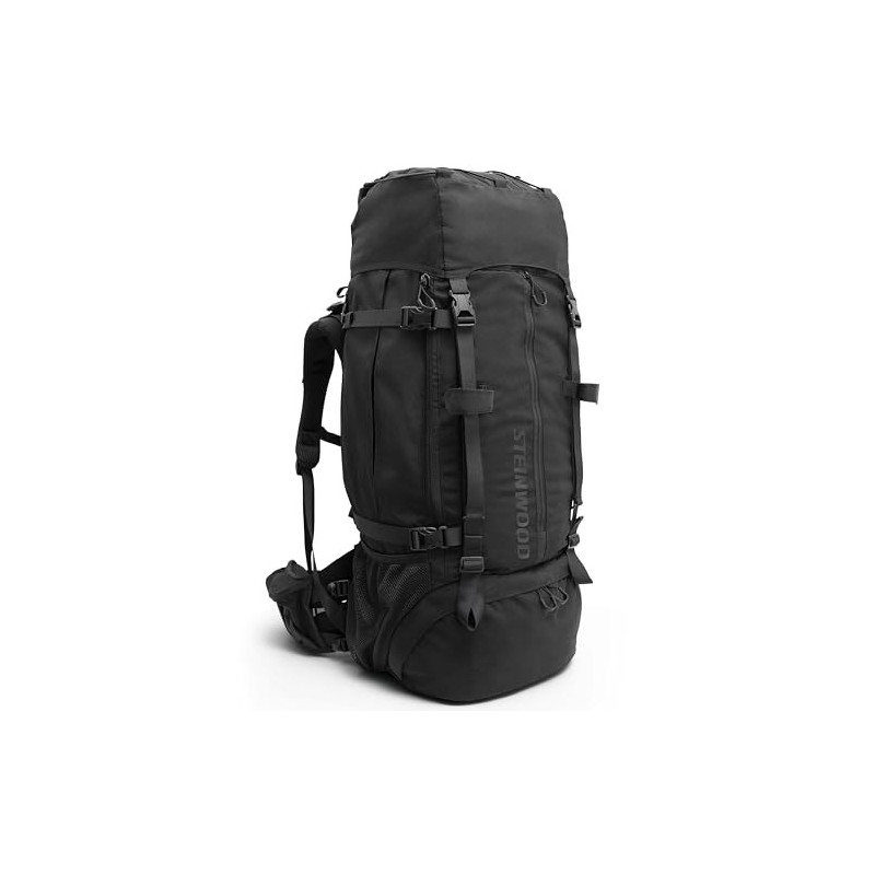 Steinwood Trekkingrucksack 70L  neu 2024 , Wanderrucksack, Backpacker-Rucksack, Reiserucksack, wasserabweisend mit Regenhülle