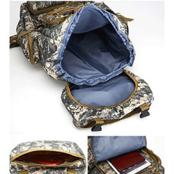 Qiantull Wanderrucksack 80L Groß Kapazität Trekkingrucksack Outdoor Universal Rucksack Camping Sport Reise Daypack Reiserucks