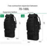 Qiantull Wanderrucksack 100L Groß Kapazität Trekkingrucksack Outdoor Universal Rucksack Camping Sport Reise Daypack Reiseruck