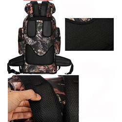 Qiantull Wanderrucksack 100L Groß Kapazität Trekkingrucksack Outdoor Universal Rucksack Camping Sport Reise Daypack Reiseruck