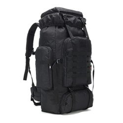 Kabxhueo Rucksack Groß 80l Outdoor wanderrucksack fur Herren Wasserdicht Militär Armee Rucksack Camouflage taktischer rucksac