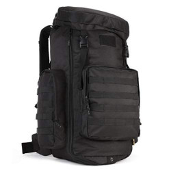 YUHAN Wanderrucksack, 85 l, großer taktischer Rucksack, Militär, Armee, Kampfrucksack, Trekkingrucksack, MOLLE-Rucksack