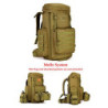 YUHAN Wanderrucksack, 85 l, großer taktischer Rucksack, Militär, Armee, Kampfrucksack, Trekkingrucksack, MOLLE-Rucksack