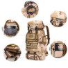 Kabxhueo Rucksack Groß 80l Outdoor wanderrucksack fur Herren Wasserdicht Militär Armee Rucksack Camouflage taktischer rucksac