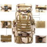 Kabxhueo Rucksack Groß 80l Outdoor wanderrucksack fur Herren Wasserdicht Militär Armee Rucksack Camouflage taktischer rucksac