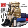 Kabxhueo Rucksack Groß 80l Outdoor wanderrucksack fur Herren Wasserdicht Militär Armee Rucksack Camouflage taktischer rucksac