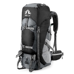 Night Cat Wanderrucksack 70L Rucksack Trekkingrucksack Reiserucksack Herren Damen Atmungsaktiv für Camping Trekking Mountaine