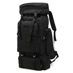 Yinghesheng Rucksack groß 80L Trekkingrucksack Reiserucksack Herren Outdoor Wasserdicht Militär Rucksack, Notfallrucksack Bac