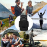 Yinghesheng Rucksack groß 80L Trekkingrucksack Reiserucksack Herren Outdoor Wasserdicht Militär Rucksack, Notfallrucksack Bac