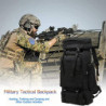Yinghesheng Rucksack groß 80L Trekkingrucksack Reiserucksack Herren Outdoor Wasserdicht Militär Rucksack, Notfallrucksack Bac