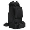 KingsGuard 100L Camping Wandern Rucksack Molle Rucksack Militär Camping Rucksackreisen Tagesrucksack, Schwarz, Large, Campin