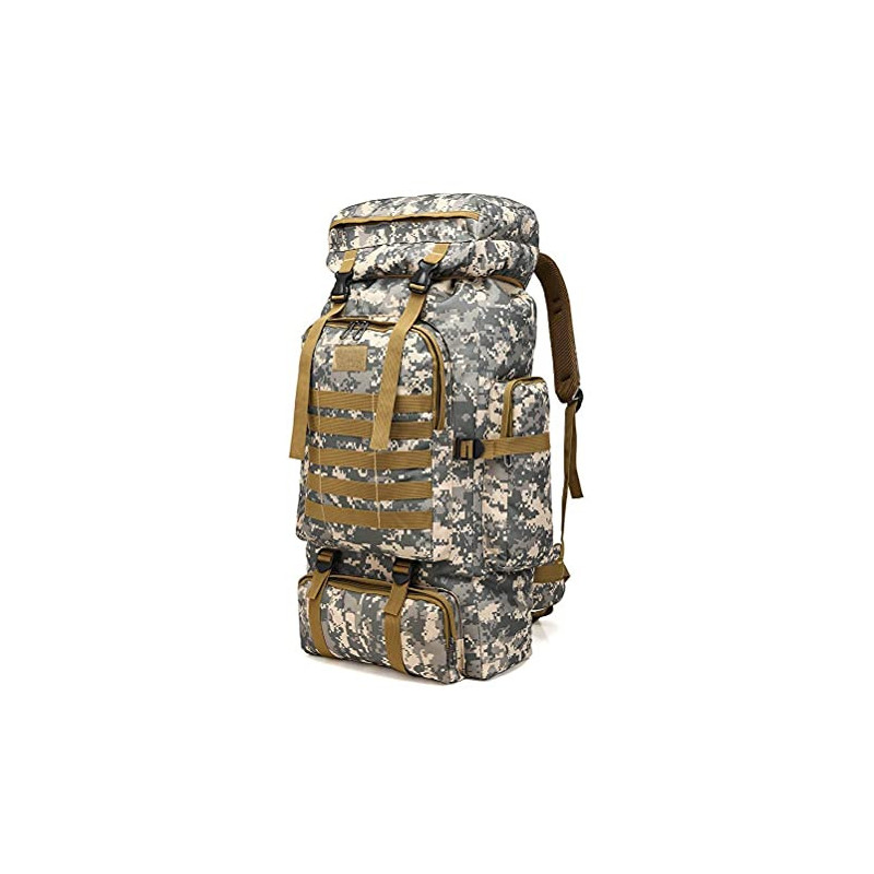 Kabxhueo Rucksack 80L Wasserdicht Notfallrucksack Military Armee Rucksack Großer Outdoor Reiserucksack Kampfrucksack Fluchtru Kabxhueo Rucksack 80L Wasserdicht Notfallrucksack Military Armee Rucksack Großer Outdoor Reiserucksack Kampfrucksack Fluchtru