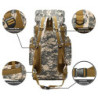 Kabxhueo Rucksack 80L Wasserdicht Notfallrucksack Military Armee Rucksack Großer Outdoor Reiserucksack Kampfrucksack Fluchtru