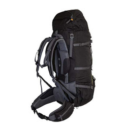 Tashev Outdoors Kentaurus Trekkingrucksack Wanderrucksack Damen Herren Backpacker Rucksack groß 80l Plus 15l Schwarz & Grün 2