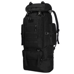Kabxhueo Trekkingrucksack Herren 100L Outdoor Rucksack Wanderrucksack Militär Armee Rucksack Wasserdicht Survival Rucksack Re