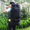 Kabxhueo Trekkingrucksack Herren 100L Outdoor Rucksack Wanderrucksack Militär Armee Rucksack Wasserdicht Survival Rucksack Re