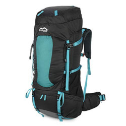MONTIS WILDNATURE 80+10, Trekking-/Wanderrucksack, Regenschutz, genug Platz für Camping Ausflüge, geeignet als Backpacker, To