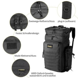 Anbte 80L Taktischer Rucksack, Trekkingrucksacke für Herren mit Molle und Komfort Design Wasserdicht Große Rucksäck Outdoor W