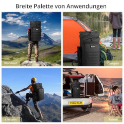 Anbte 80L Taktischer Rucksack, Trekkingrucksacke für Herren mit Molle und Komfort Design Wasserdicht Große Rucksäck Outdoor W