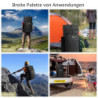 Anbte 80L Taktischer Rucksack, Trekkingrucksacke für Herren mit Molle und Komfort Design Wasserdicht Große Rucksäck Outdoor W