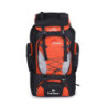 BJMAND Kompakter, leichter Reiserucksack, 80 l, faltbarer Camping-Rucksack, Outdoor-Sportrucksack, ultraleicht, Orange, 80L