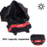 BJMAND Kompakter, leichter Reiserucksack, 80 l, faltbarer Camping-Rucksack, Outdoor-Sportrucksack, ultraleicht, Orange, 80L
