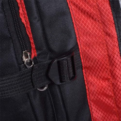 BJMAND Kompakter, leichter Reiserucksack, 80 l, faltbarer Camping-Rucksack, Outdoor-Sportrucksack, ultraleicht, Orange, 80L