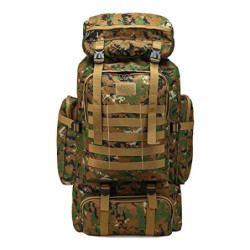 Taktischer Militärischer Rucksack Herren, 80L Wasserdicht Survival Backpack for Wandern Reisen Trekking Tasche Tactical Bag M