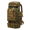 Kabxhueo Rucksack 80L Wasserdicht Notfallrucksack Military Armee Rucksack Großer Outdoor Reiserucksack Kampfrucksack Fluchtru