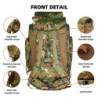 Kabxhueo Rucksack 80L Wasserdicht Notfallrucksack Military Armee Rucksack Großer Outdoor Reiserucksack Kampfrucksack Fluchtru