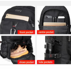 GESKIC 80L Rucksack Reiserucksack Wasserdicht Wanderrucksack Camping Rucksack Trekkingtasche Rucksack Herren Outdoor Sport Ta