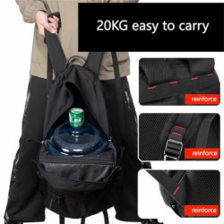 GESKIC 80L Rucksack Reiserucksack Wasserdicht Wanderrucksack Camping Rucksack Trekkingtasche Rucksack Herren Outdoor Sport Ta