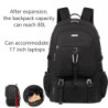 GESKIC 80L Rucksack Reiserucksack Wasserdicht Wanderrucksack Camping Rucksack Trekkingtasche Rucksack Herren Outdoor Sport Ta
