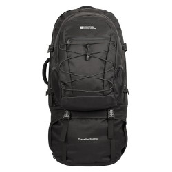 Mountain Warehouse Traveller Rucksack 80 L – Weicher Reiserucksack, Atmungsaktiver Tagesrucksack – Ideal für ganzjähriges Cam