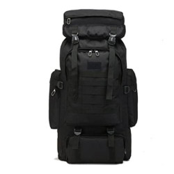 LUMoony 80L Camping Wanderrucksack Große Kapazität Wasserdichter Camping Rucksack Reise Daypack Outdoor Camouflage Rucksack f